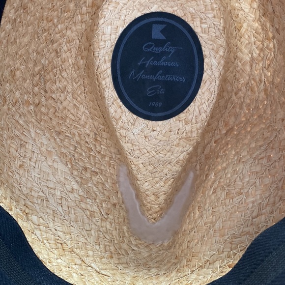 Kooringal Straw Fedora Hat - Picture 7 of 9